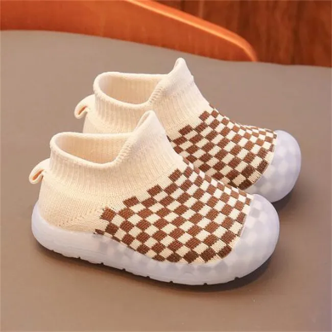 Spring Autumn Baby First Walkers Fashion Breathable Girl Boys Infants Flying Weave Socks Shoes Kids Sneakers Toddlers Trainers Shoe