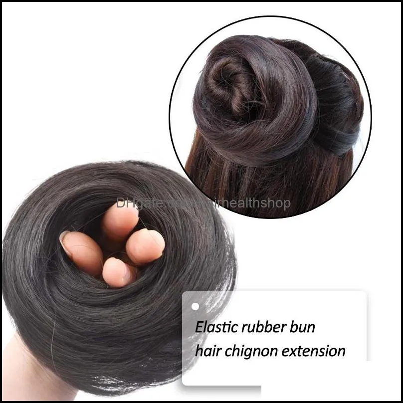 natural hair chignon 30g synthetic donut hair bun pad popular high side bun trendiest updos for medium length hair