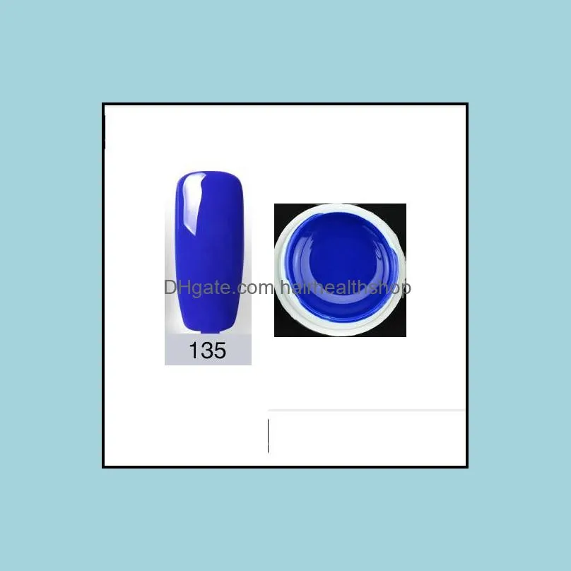 1pc 4ml high quality pure colors uv gel nail manicure for led uv lamp gel solid color nail art gel varnish