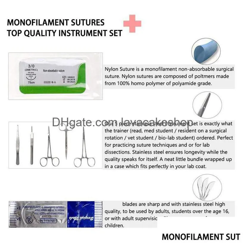 other arts and crafts allinclusive suture kit for developing refining suturing techniques sutura medicina de costura
