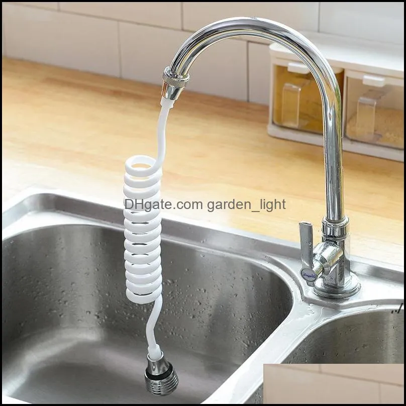 home tool kitchen faucet extension long hose portable retractable foaming shower pad11612