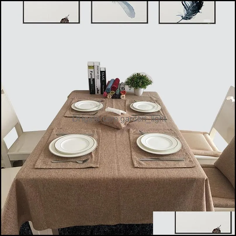 table cloth the nordic japanese cotton upscale solid color wallpaper tablecloth cha ji bu rectangular dining minimalist modern