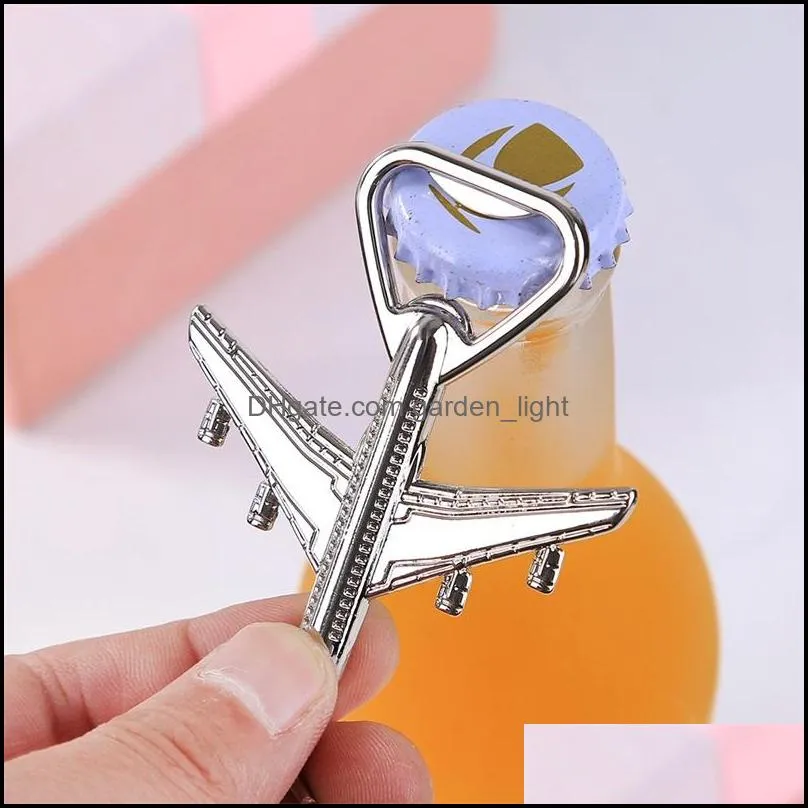 aircraft key buckle beer bottle opener originality wedding celebration accessory retro small gift keychain portable 1 7lt m2