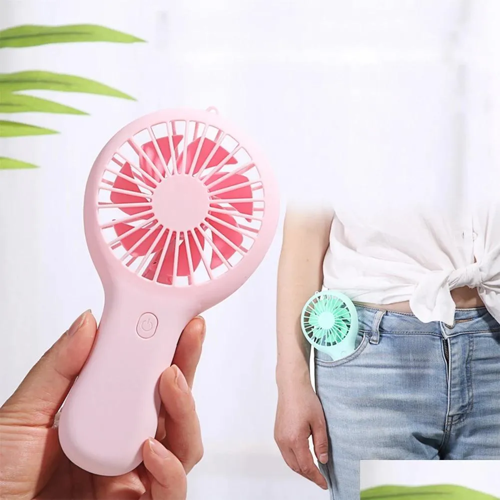 party favor usb mini wind power handheld fan convenient and ultraquiet fan high quality portable student office cute small cooling