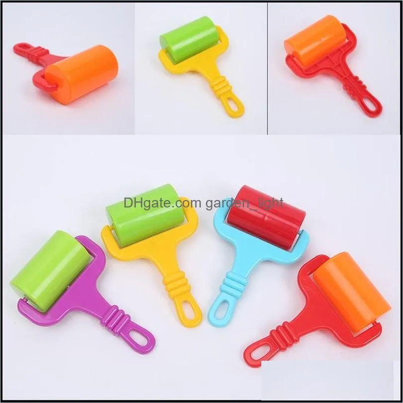 abs plastic roller children tool diy craft plasticene clay kid arts toys handle slings trolley wheel accessories 1 6hsa g2
