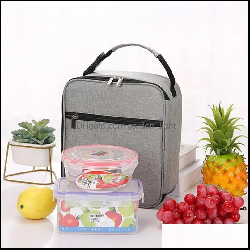 storage bags portable lunch bag multifunctional large capacity leakproof insulated for outdoor camping picnic din889