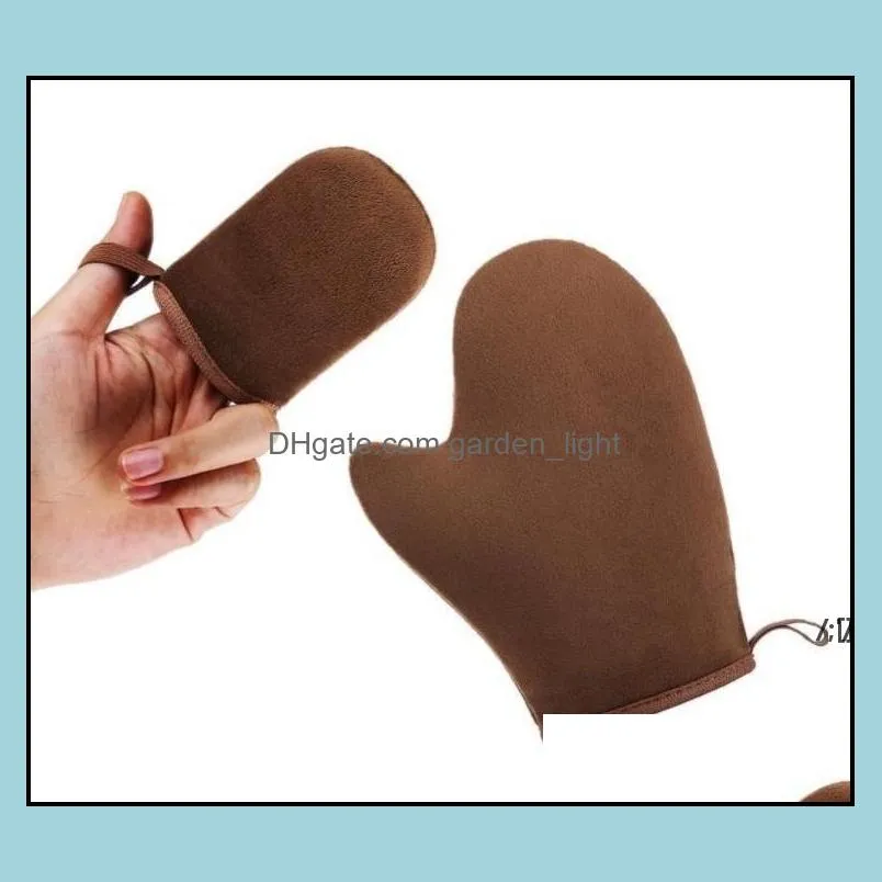 bath sponges tanning mitt with thumb for self tanners tan applicator mittfor spray tanbeach special gloves paa13035