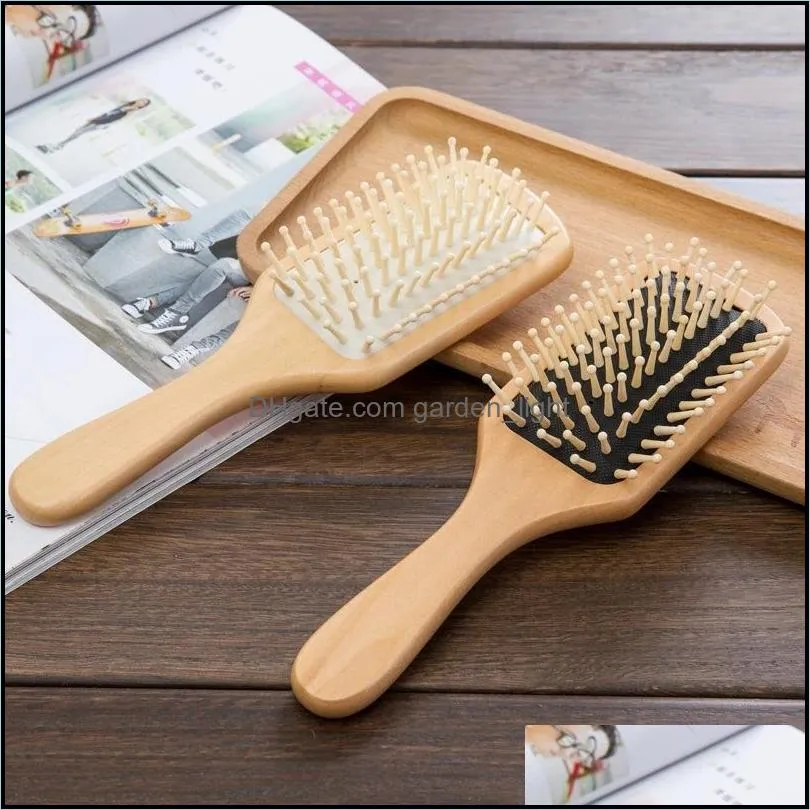 wood comb professional healthy hairbrush scalp hair care pab12003