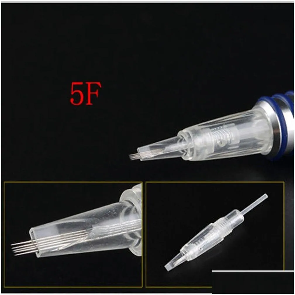 semipermanent screw needle for beauty tattoo tips makeup supply with high quality chaemant machine cartridge 1r 3r 5r f5 f7