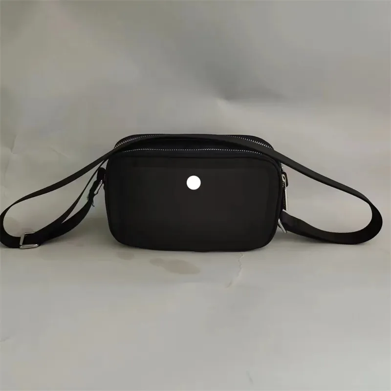 lu crossbody bags Outdoor sport yoga waist bag women adjustable strap zipper Cross body camera bag messenger Capacity 2L