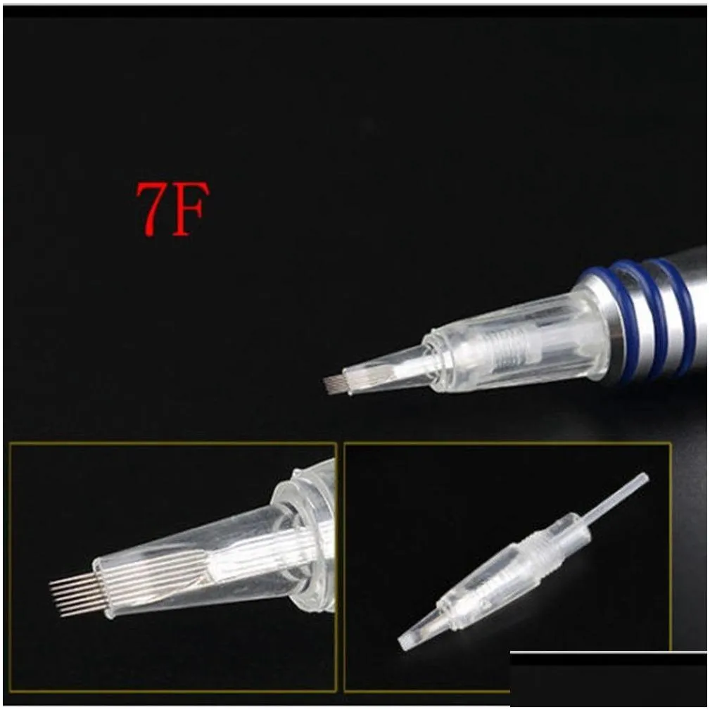 semipermanent screw needle for beauty tattoo tips makeup supply with high quality chaemant machine cartridge 1r 3r 5r f5 f7