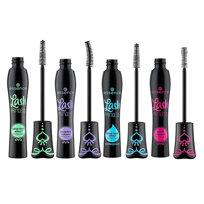 essence lash princess false lash effect mascara new makeup black waterproof 4d silk fiber eyelash mascaras