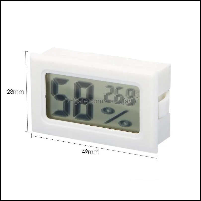 wireless mini digital lcd temperature humidity meter thermometer hygrometer sensor home living room bedroom measuring tool