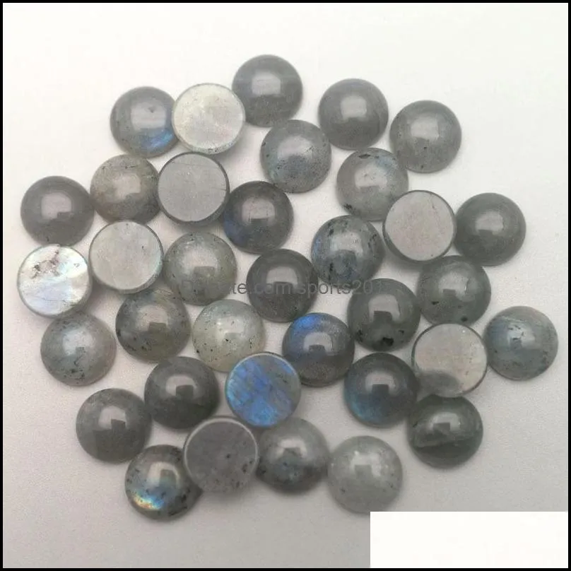 natural stone round cabochon loose beads opal quartz turquoise stones for reiki healing crystal 8mm 10mm 12mm sports2010