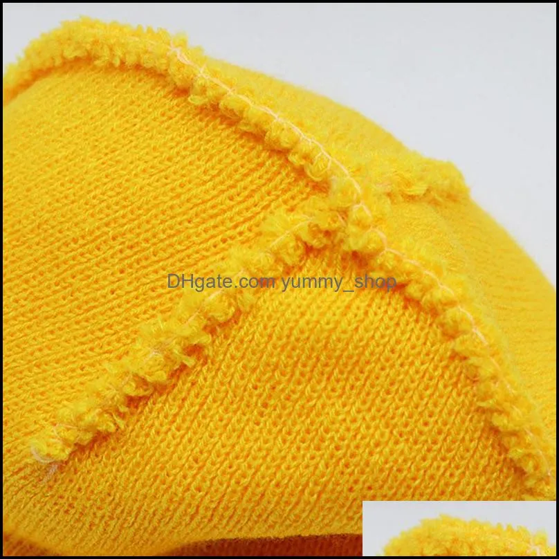 autumn winter outdoor travel sports caps hat knitted solid color beanie party club fashion accessories for women men