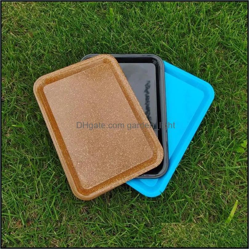 plastic rolling tray ashtray smoke smoking solid color flax rectangle home ashtraies black unbreak office durable bar 3 5kqa m2