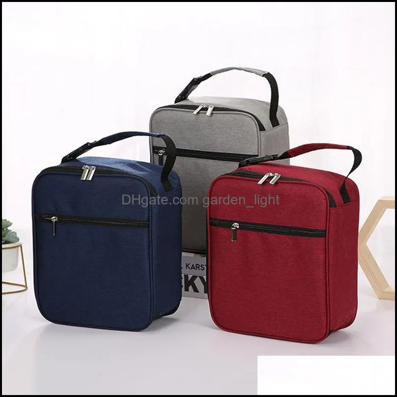 storage bags portable lunch bag multifunctional large capacity leakproof insulated for outdoor camping picnic din889