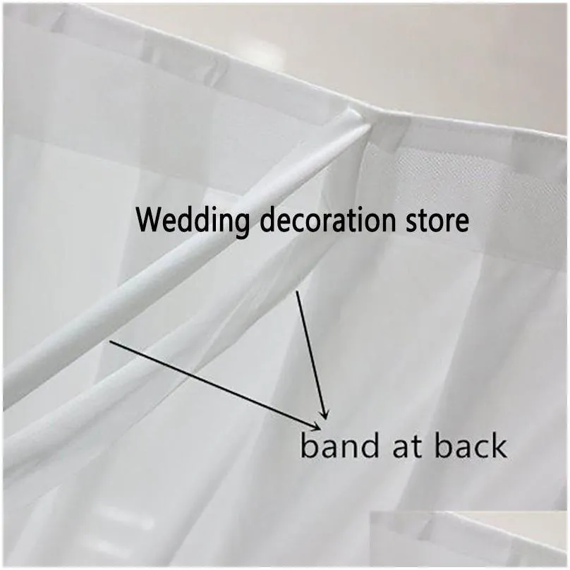 party decoration tanmeluo 3x6m luxury wedding backdrop curtain white background drapery gold and sequin swag pleated event home
