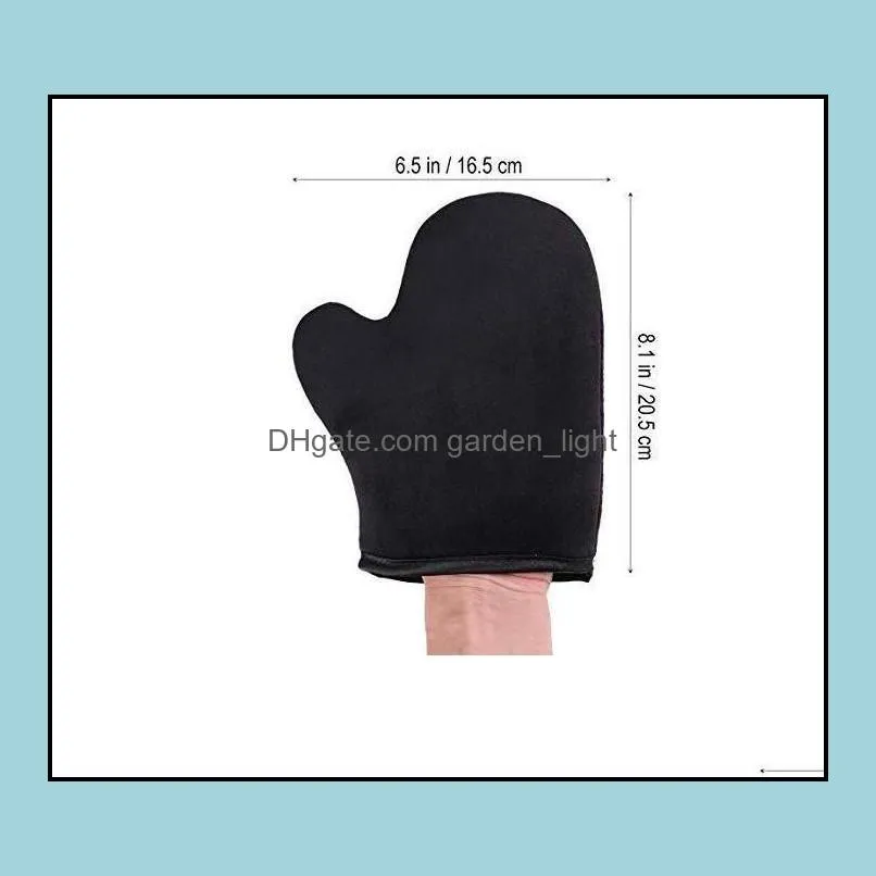 bath sponges tanning mitt with thumb for self tanners tan applicator mittfor spray tanbeach special gloves paa13035