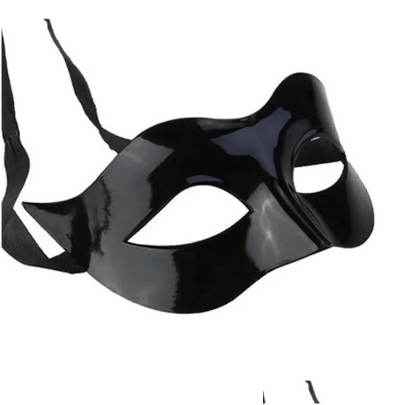 party masks face eye mask sexy women men halloween masquerade fancy dress cosplay costume wedding decoration props 6 color
