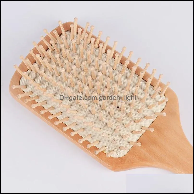 wood comb professional healthy hairbrush scalp hair care pab12003