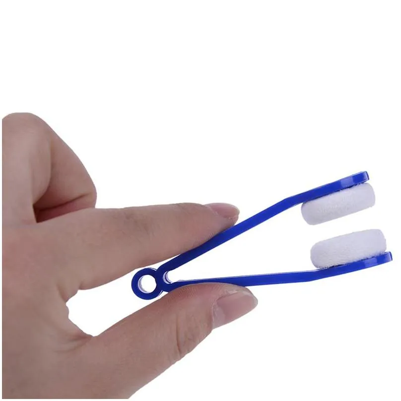 multiful colors mini twoside glasses brush microfiber cleaner eyeglass screen rub spectacles clean wipe sunglasses tool yl0305