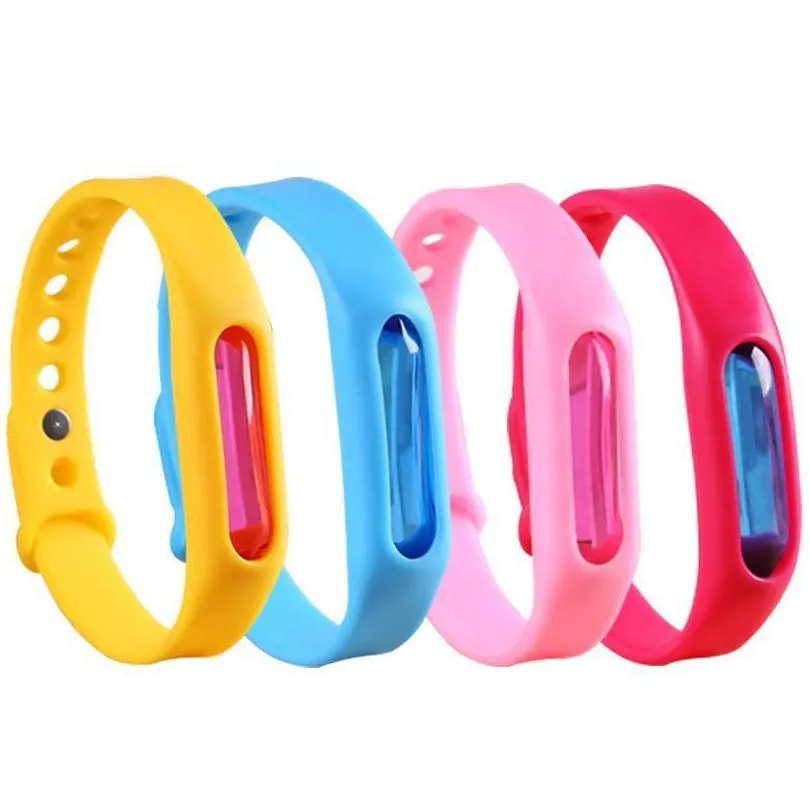 kid mosquito control repellent bracelet silicone wristband plant essential oil capsule mosquitoes repellent band pest bug killer