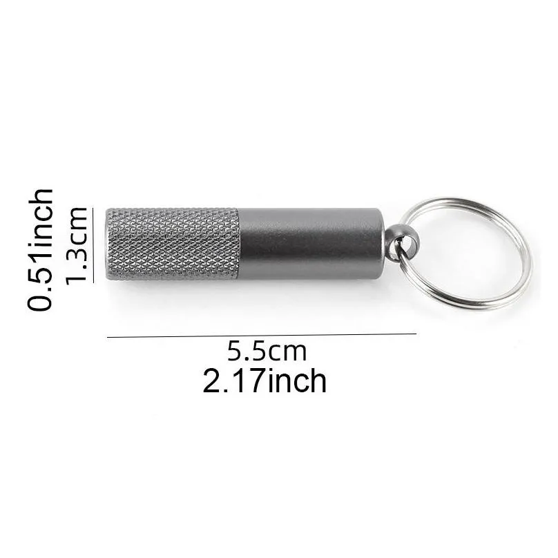 cigar accessories portable stainless steel cigar drill keychain cigars hole punch device cigarcutter cigarscissors cigarecut knife fathers day gift