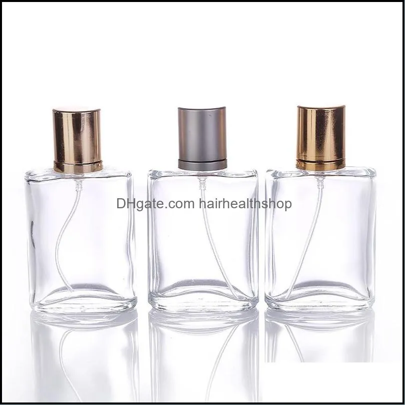 30ml crystal glass spray perfume bottle clear perfume atomizer thick glass empty spray perfume bottle rra2919