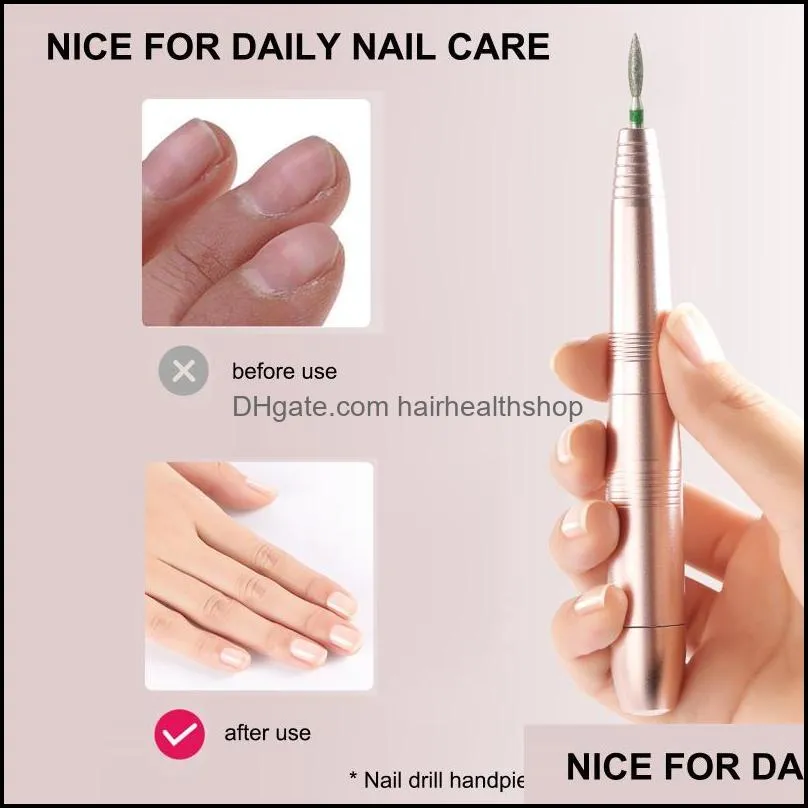 nail art equipment drill bits set pedicure amp manicure kit 7pcs replacement electric remove cuticle gel polishnail