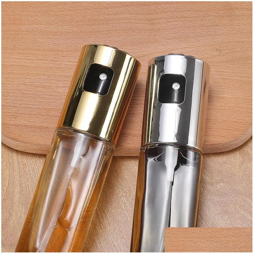 kitchen cooking utensils stainless steel olive oil sprayer bottle pump pot leakproof grill bbq salad baking sprayers oils dispenser cookware tools