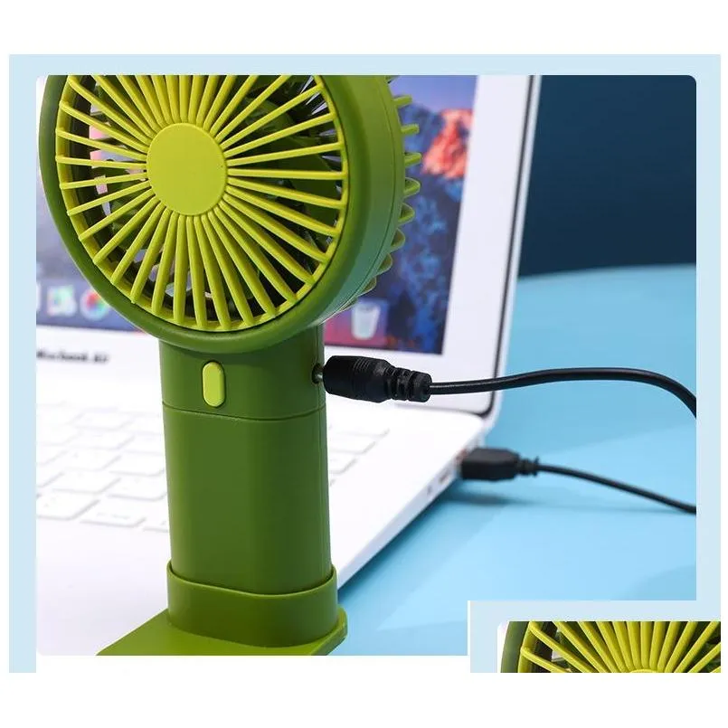 mini fan cute portable handheld usb chargeable desktop summer cooler for outdoor office desk stand fans