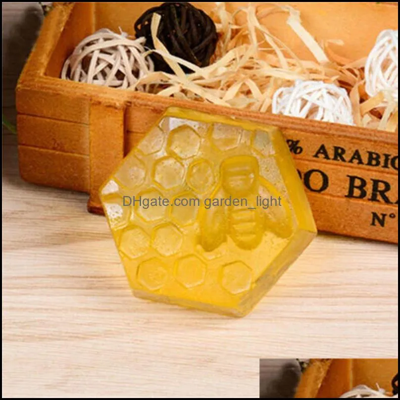 honeycomb mold 6 holes honey bee honeycomb silicone mold diy handmade cake soap mould candle candy chocolate baking moulds