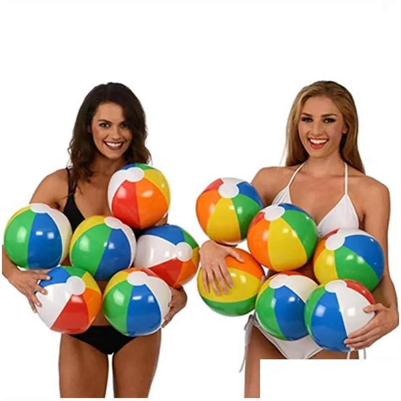 beach ball other pools spashg rainbow inflatable beaches balls pool toys swimming water kids shower bath toy baby outdoor xg0387