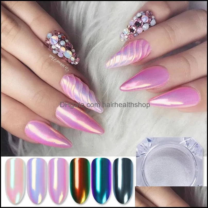 nail glitter powder pearl sparkle chrome sparkling dazzling pigment dust art decorationnail