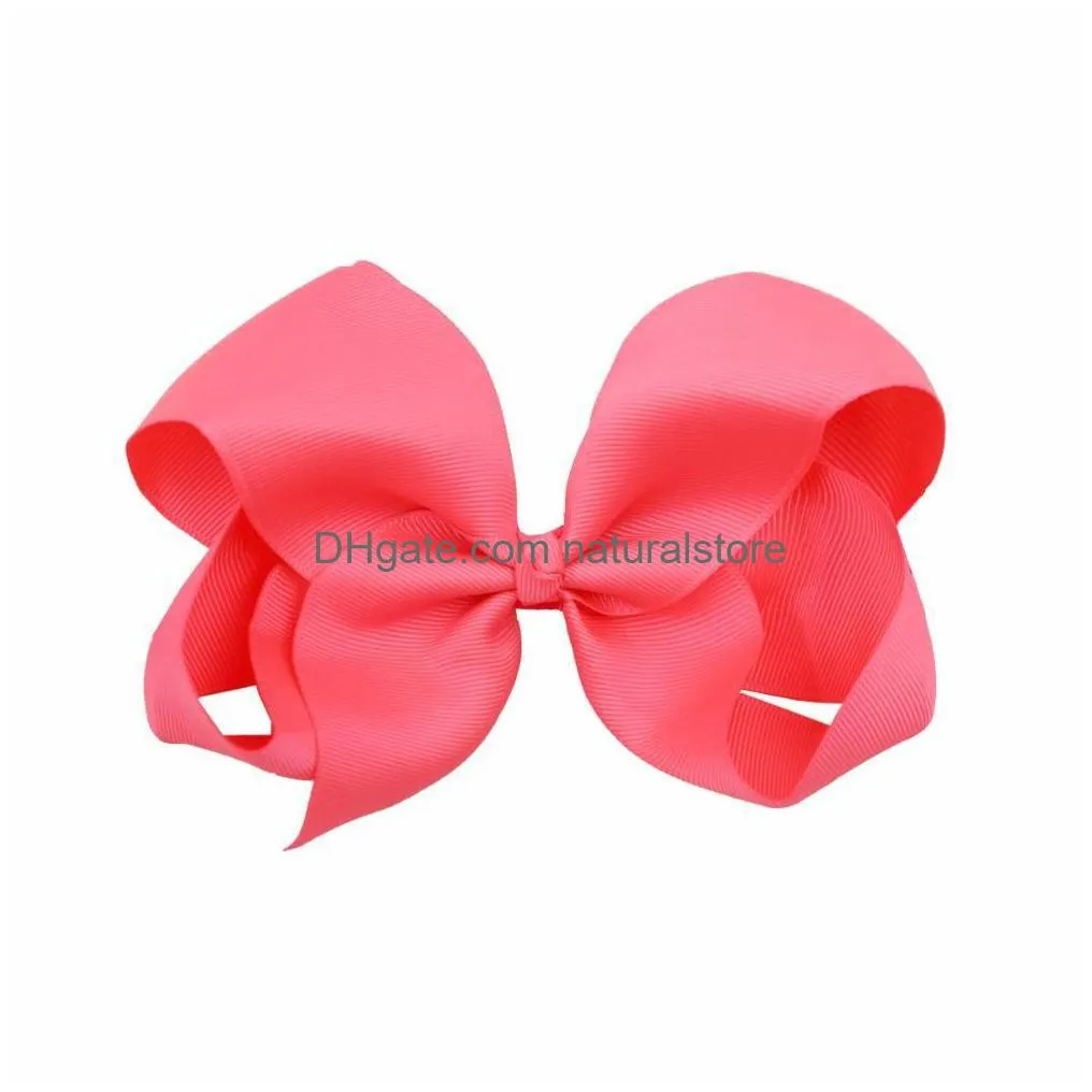 30 pcs 6 inch bows for girls big grosgrain girls 15pairs 6 hair bows alligator clips for teens kids toddlers hair accessories