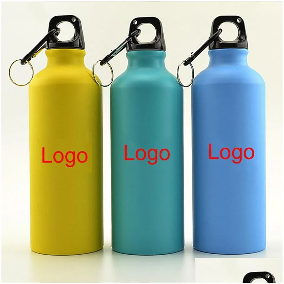 lovely animal 500ml large capacity sports water bottles outdoor portable cycling camping aluminum alloy kids water cups bottles