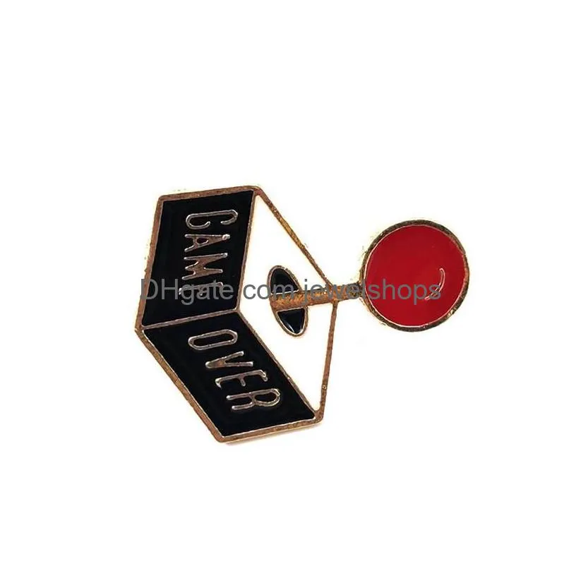 game over console pins brooches cute pins badges lapel pin for your tote bag hat gifts 6145 q2