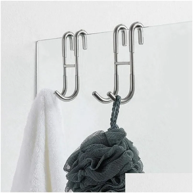 shower door hooks bathroom towel hook over for towels squeegee rails