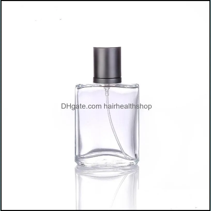 30ml crystal glass spray perfume bottle clear perfume atomizer thick glass empty spray perfume bottle rra2919