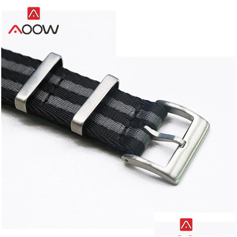 nylon nato strap zulu band 18mm 20mm 22mm stainless steel buckle men replacement bracelet watch accessories for omega sea master