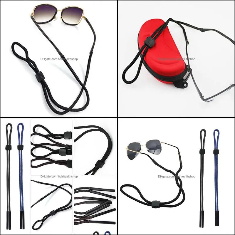 elastic eyeglasses cord adjustable glasses lanyards neck string cord retainer strap head band glasses rope sunglasses cord