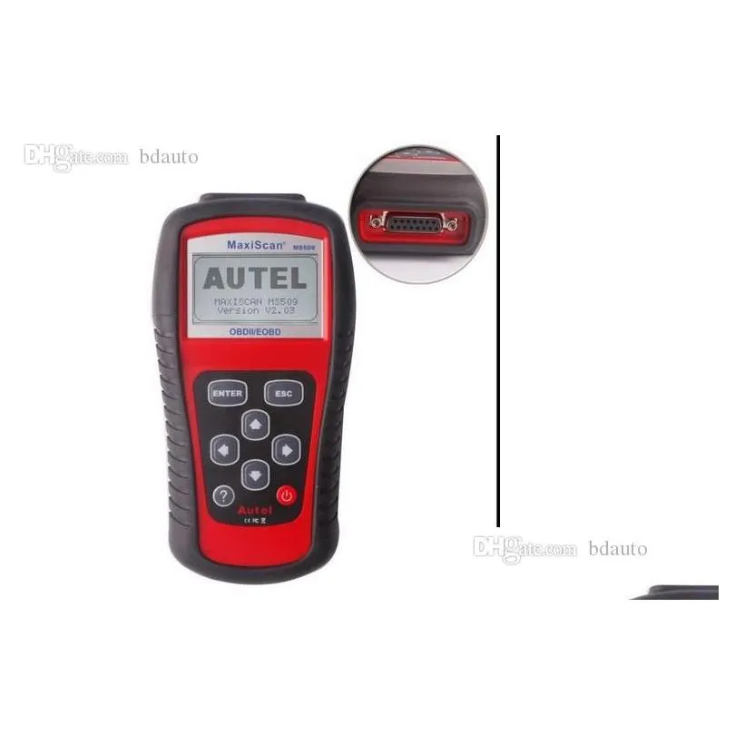 diagnostic tools wholesale autel maxiscan ms509 obd scan tool obd2 scanner code reader auto scanner1