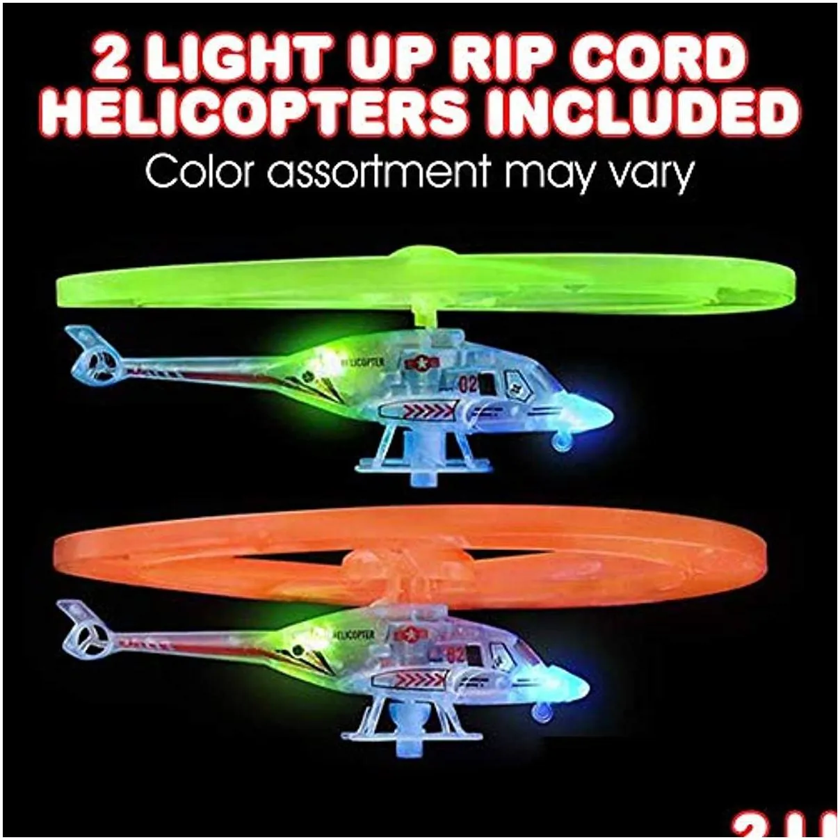 led flying toys light up ripcord pull line helicopters cool for kids with flashing leds indoor and outdoor toy for boys and girls party