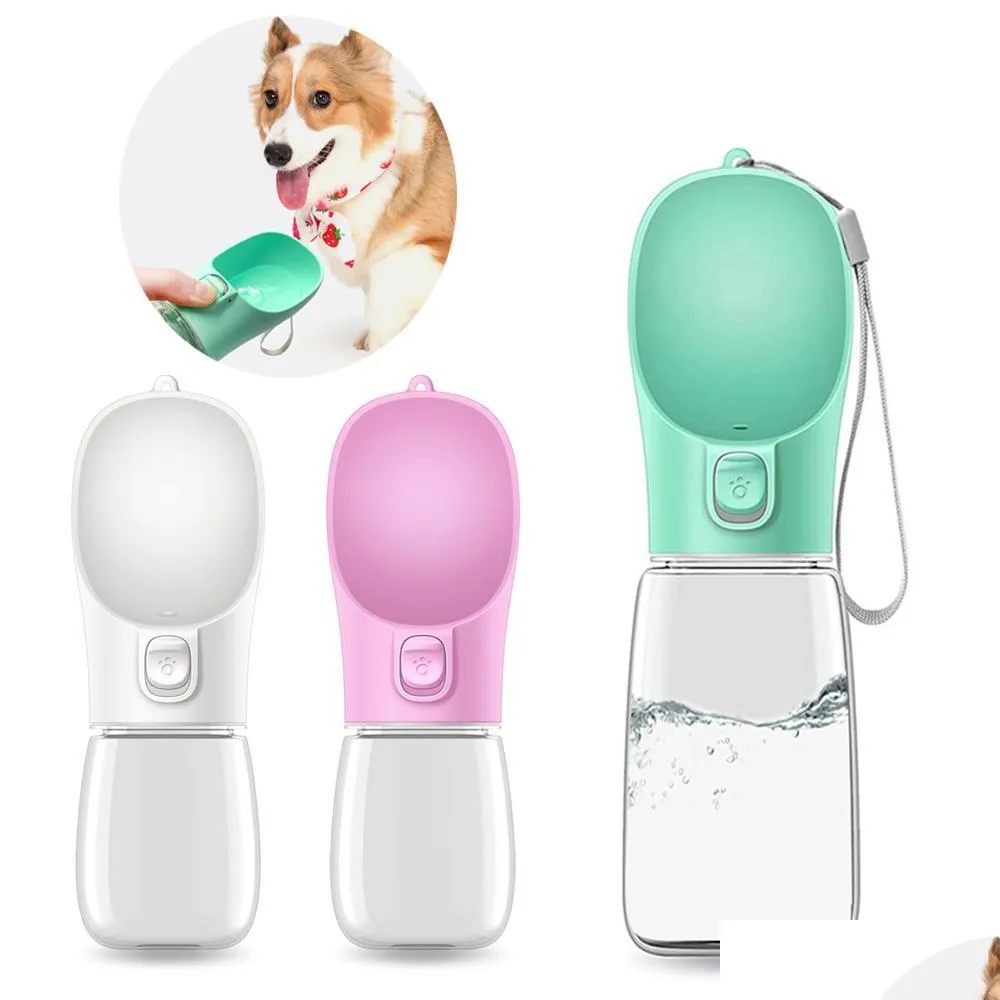 dog feed bowls feeders zl0351 plastic portable dogs cat water bottle outdoor walking puppy pet travel feeding bowl drinks dispenser pets feeder