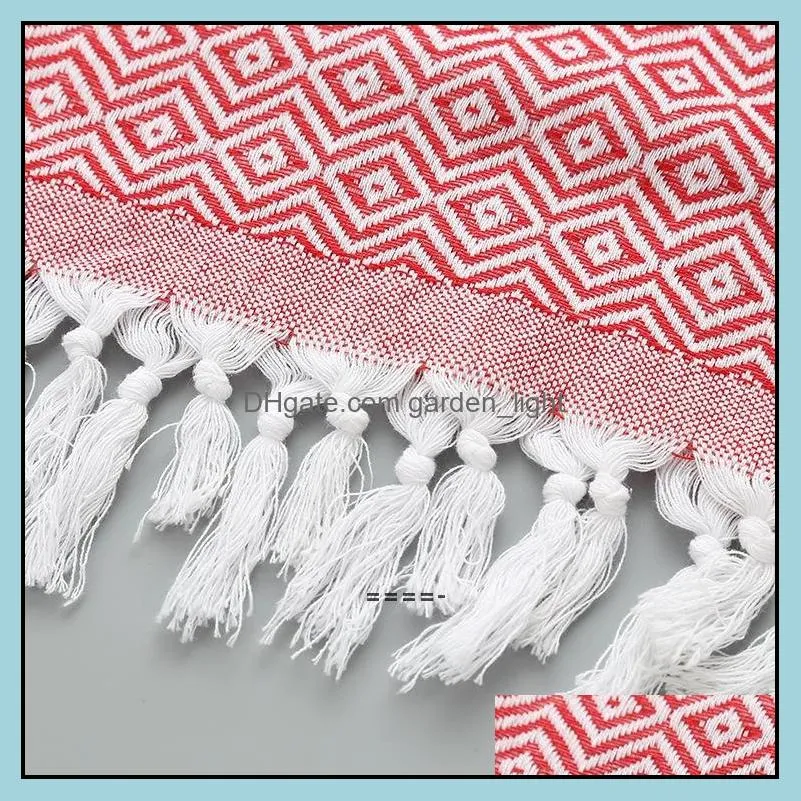  turkish beach towel wholesale tassel cotton fabric adults geometric pattern high quality summer bath towels rrd13055