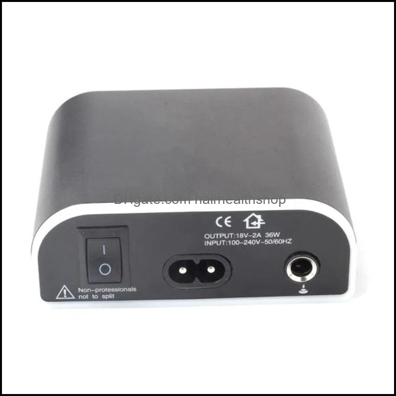 digital lcd tattoo power supply aluminium case voltage adjustable power supplies for tattoo machine tsp 0318