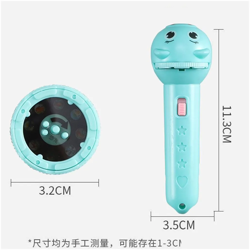 led projector light sticks toys flashlight projectors torch lamp early education game for kid holiday birthday xmas gift toy