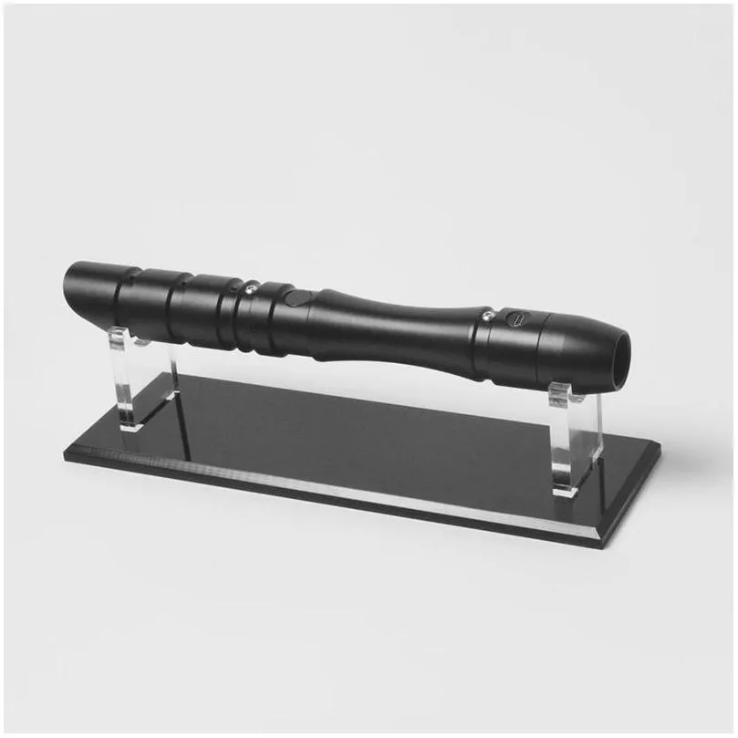 hooks rails acrylic light saber stand stable lightweight transparent black base detachable display holder ts2 home storage