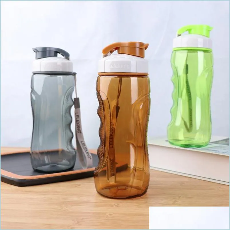 550ml plastic water bottle antifall sport fitness tumblers summer outdoor camping climbing travelling water bottles with filter